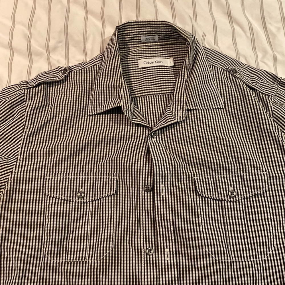 Ck dress shirt size l